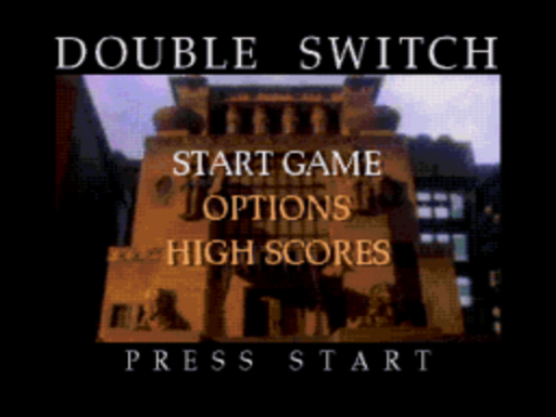 Double Switch title screen for Sega Mega CD
